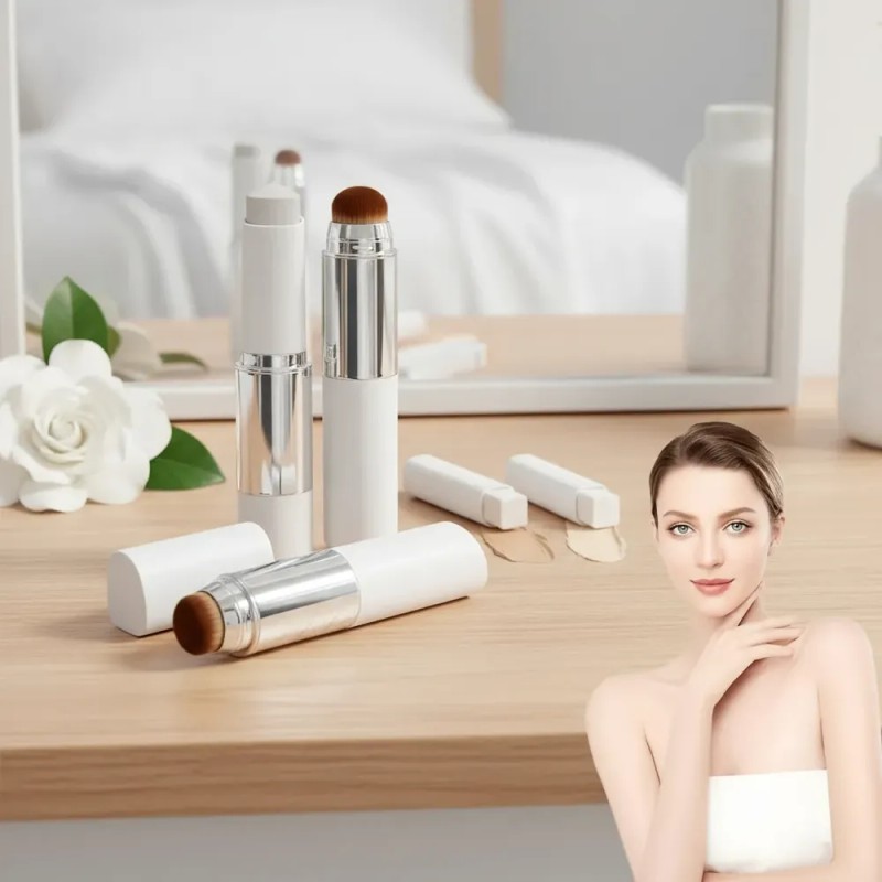Base De Maquillaje Que Cambia De Color,en Barra Que Cambia