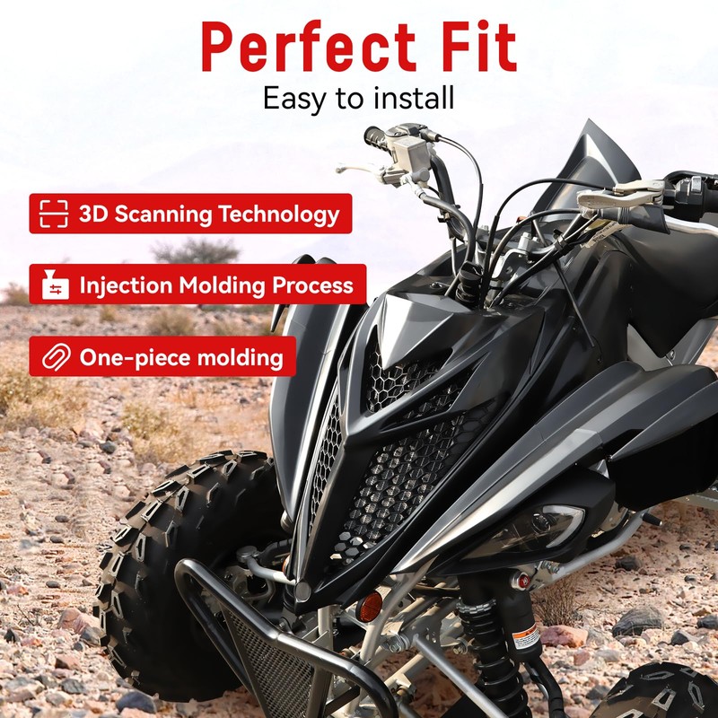 Raptor 700 700R Front Fascia Radiator Cover Hood for Yamaha