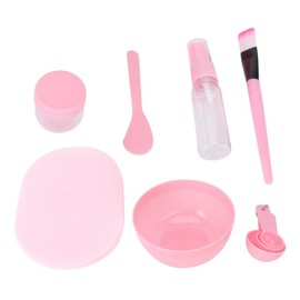 NOLITOY 10 1 Face Mask Tool Kit Facial Mask Brush Skincare Face Mask Tools Facial Mask Bowl Skin Care Facial Mask Tools Facial Mask Tool Kit Pink