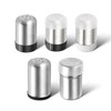 Silver Sugar Shakers Spice Salt Pepper Organizer Container Dust-proof Stainless