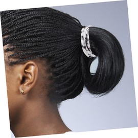 Healeved 20pcs Nylon Hair Ties Extra Elastic Bands for Thick Hair Comfortable for Daily Use Parties and More