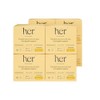 Her Kit Pantiprotectores de Algodón Orgánico Flujo Ligero Paquete de