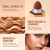 Liquid Blush & Contour Makeup Set, Soft, Lightweight, Breathable Feel,