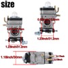 52cc Carburetor for Harbor Freight 52cc 2HP Predator Earth Auger