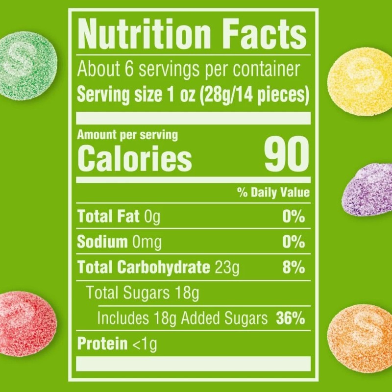 Skittles Sour Gummy Candy Pack 12 Bags 5.8Oz Assorted Fruity