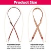 2 Pcs Strap Compatible with Longchamp Mini Bag, Adjustable Strap