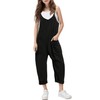 Evensu Girls Casual Sleeveless Romper Black Jumpsuits Size 8-10 9