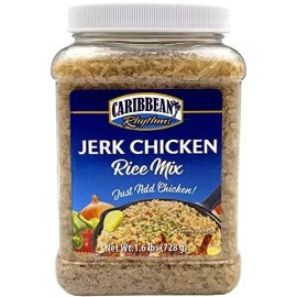 CARIBBEAN RHYTHMS 5-Pack Caribbean Rhythms Jerk Chicken Rice Mix - Size 1.6 lbs Each