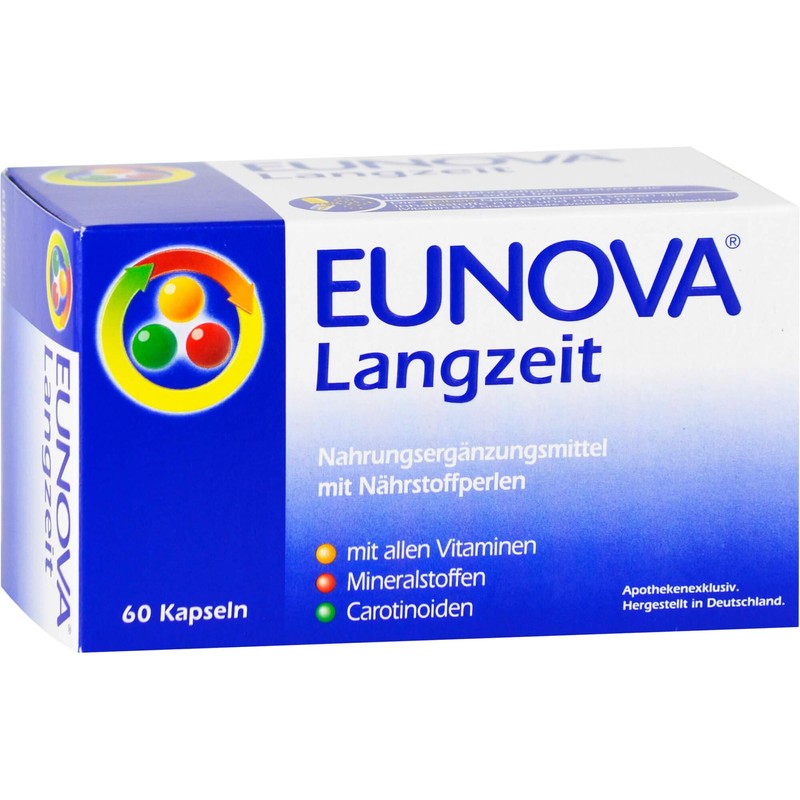 Eunova Multi Vital Long 60 Capsules 1 x 9 g)