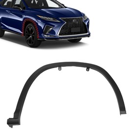 SecosAutoparts Front Right Fender Flares Passenger Side Compatible with Lexus RX350 RX350L RX450h RX450hL 2019 2020 2021 2022 Replace# 756010E110, LX1291103