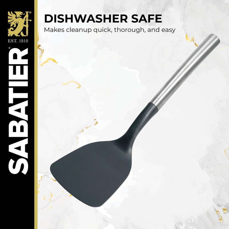 Sabatier Stainless Steel Short Turner, Silver