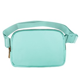 VOROLO Waist Pack for Running Fanny Pack for Women and Men Crossbody Belt Bag Bum Bag with Adjustable Strap for Sports Light Green