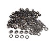 100 Sets Grommet Kit 10mm Metal Eyelets Grommets with Washers