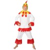 Foxxeo Chicken Costume Chicken Costume Chicken for Children White Children's