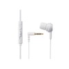 ELECOM EHP-MC3520WH Mono Headphones (with Microphone) Canal C3520 White