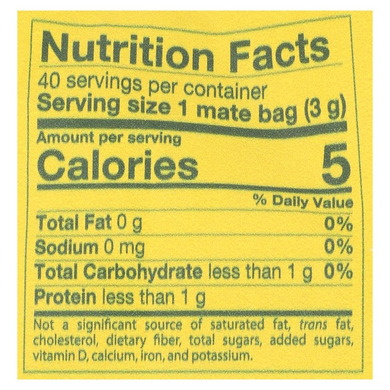 Yerba Madre Organic Yerba Mate Sachets, 40 CT