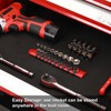 CASOMAN 10PCS 1/4"Drive 6 Pt. Mid-Length Socket Set, SAE, 3/16"