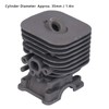 35mm Aluminum Cylinder Piston Ring Kit Replacement Chainsaw Accessory Fit
