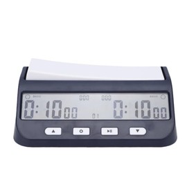 Dpofirs Temporizador de Ajedrez Digital Profesional con Múltiples Modos de Sincronización, Reloj de Ajedrez Portátil Liviano para Juegos de Mesa,...  