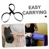 OHPHCALL 4sets Yoga Mat Strap Household Training Mat Sling Quick-Fastening