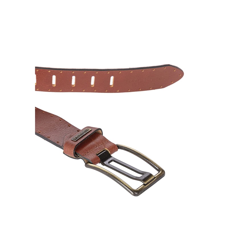 Redbridge Men's Genuine Leather Belt Genuine Leather Belt, Taba.