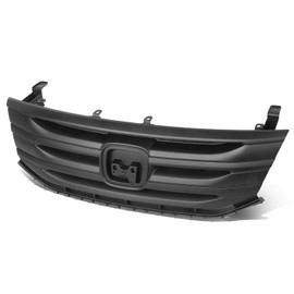 Auto Dynasty - Factory Style Front Bumper Grill Grille Assembly with Trim Compatible with Honda Odyssey 2011-2013, Matte Black