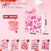 Hosuly Hosuly 50 Pcs Valentines Clear Gift Bags with Bow