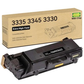 3330/ 3335/ 3345 Black High Capacity Toner-Cartridge (8,500 Pages/Pack) Compatible for Xerox 106R03622 for Xerox Phaser 3330 WorkCentre 3345 3335 Printer