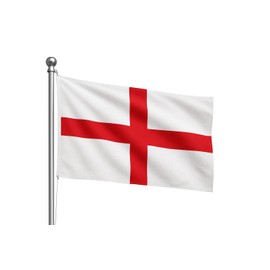 SAINT GEORGE 3x5 Foot, English National Flag, England 90x150cm, Durable Outdoor, Double-Sided with Brass Eyelets England Flag