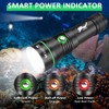 WINDFIRE Rechargeable Scuba Diving Flashlight, Super Bright LED Dive Light,
