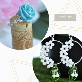 Beadalon Artistic, 28 Gauge, Chartreuse Color, 40 yd (36.6 m) Craft Wire