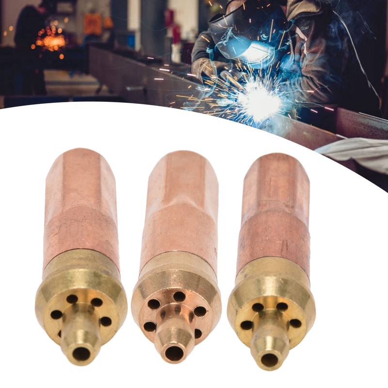 2 Sets Cutting Tips Propane Oxygen Gas Welding Nozzles Torch