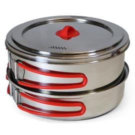 Coughlans Stainless Steel Cook Set, 8.5" x 8.5" x 5" (1814)