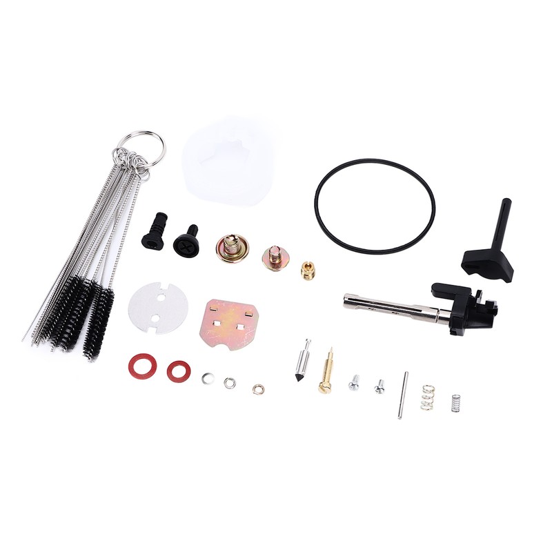 Carburetor Rebuild Repair Kit Cleaning Brush Set Rubber Metal ABS