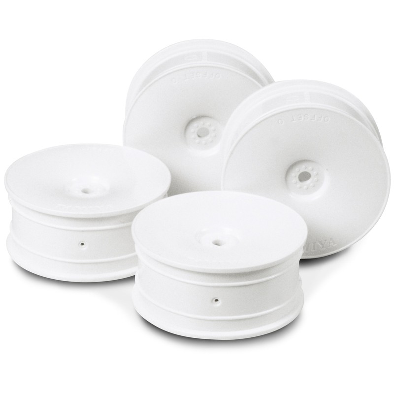 Tamiya Wheels (4): White Dish, Offset O (LE)