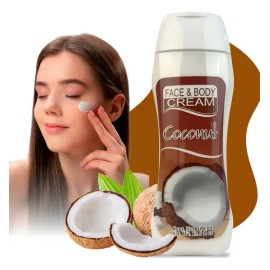 Crema De Coco Corporal Hidratante Face&body Bella Piel 400ml
