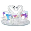 Nail Art Dappen Dish Swan Shape Crystal Cup Glass Acrylic
