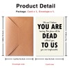 PTRUKD, Funny Cards for Departing Coworker, Cute Retirement Card Gifts,