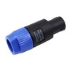 WANGCL 10 PCS NL4FC Speaker Cables Plugs Waterproof Speakon Connector