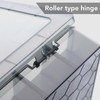 Multi Compartment Parts Box Removable Divider Transparent Plastic 18 Grids