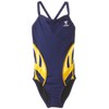 TYR SPORT Girl's Phoenix Splice Diamondfit Swimsuit, Navy/Gold, Size 24
