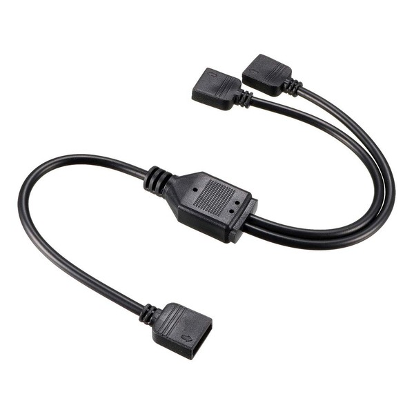 uxcell ARGB Splitter Cable 1 Female to 2 Female 3