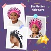 Lolalet 2 PCS Kids Bonnets for Girls, Reversible Silk Bonnet