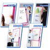 Betorcy Magnetic Whiteboard with Stand - 28"x20" Double Sided Dry