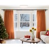 1 Inch Black Double Curtain Rods for Windows 66 to