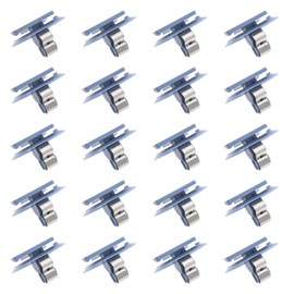 eMagTech 20 Pieces Car Boot Pillar Trim Clips 24405740 1222141 Windscreen Pillar Interior and Trunk Trim Automotive Fasteners Plastic A-pillar Trim Clips