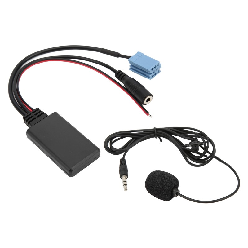 Bluetooth5.0 AUX IN Cable 3.5mm Jack ISO 8Pin 7 607