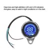 Speedometer 0‑160KM/H LCD Digital LED Speed Gauge for Motorcycle 12V