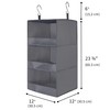 GRANNY SAYS 3-Shelf Hanging Closet Organizer, Pack of 1 Hanging