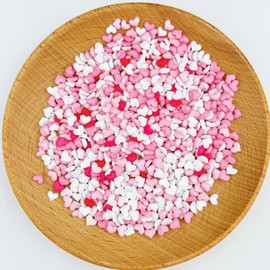 200Pcs 3D Heart Nail Charm Acrylic Nail Art Love Nail Accessories Flat Back Rhinestone Heart Resin Charms Nails Supplies Mixed Color for Women Girls Manicure DIY Crafts Decorations